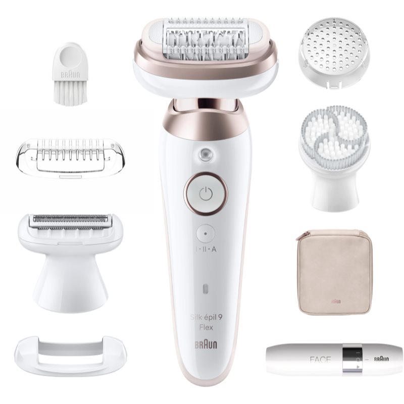 Braun Silk-épil 9 9360 Flex епилатор с изцяло подвижна глава за крака