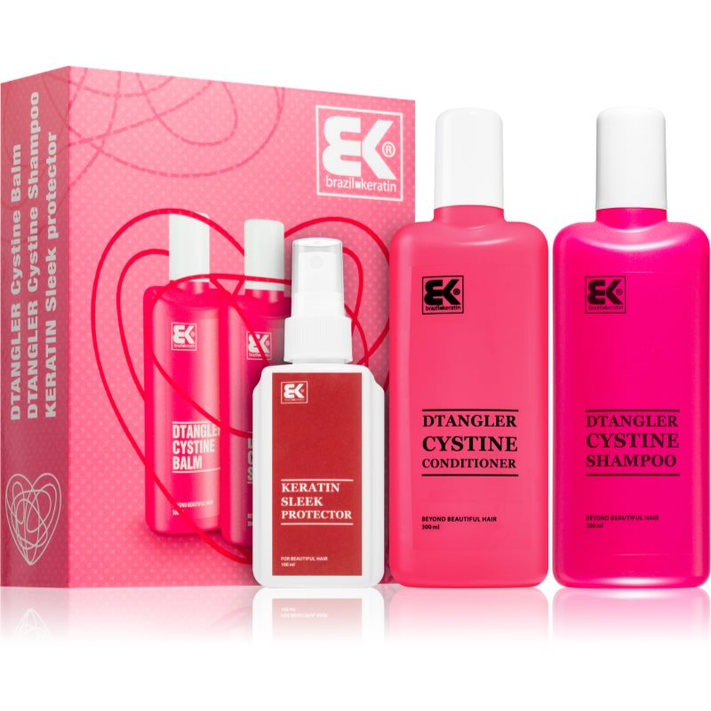 Brazil Keratin Cystine Set комплект за увредена и крехка коса