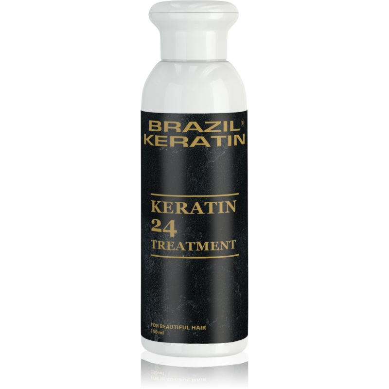Brazil Keratin Keratin Treatment 24 специална заздравяваща грижа за изглаждане и възстановяване на увредена коса 150 мл.