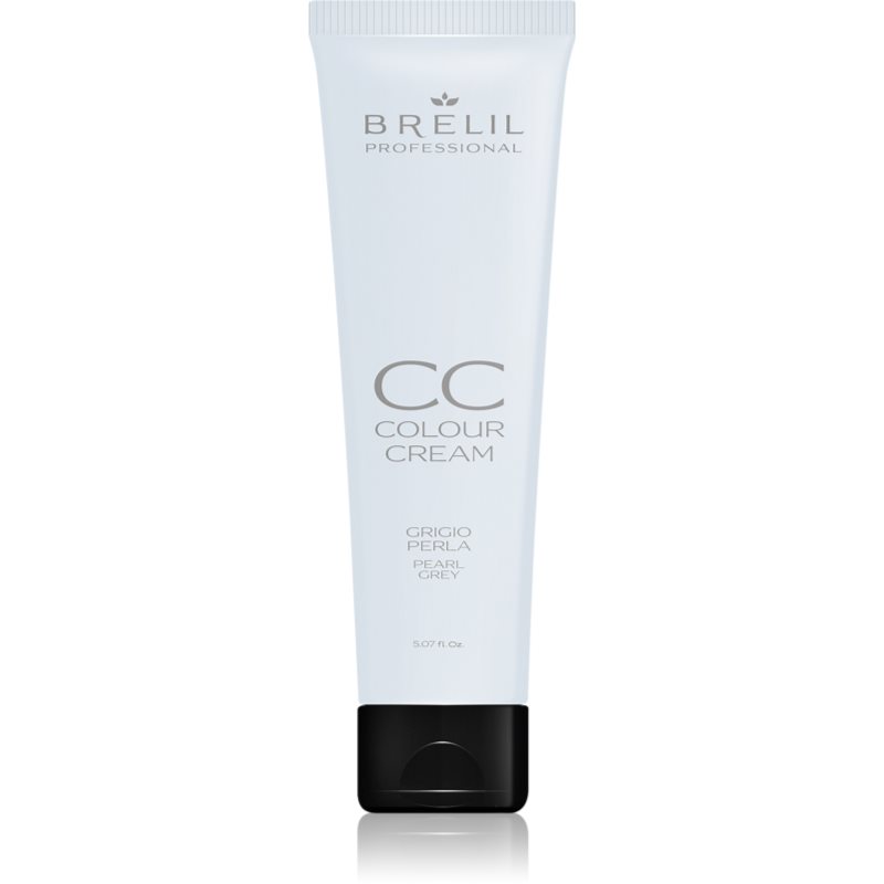 Brelil Professional CC Colour Cream оцветяващ крем за всички видове коса цвят Pearl Grey 150 мл.