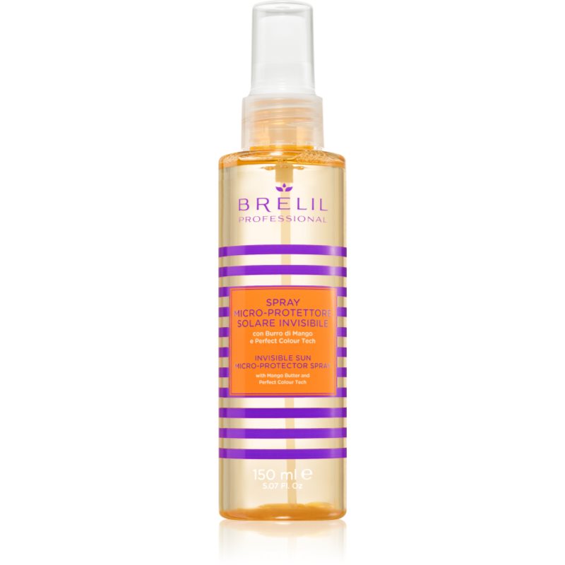 Brelil Professional Invisible Sun Micro-Protector Spray невидим защитен спрей за изтощена от слънце коса 150 мл.