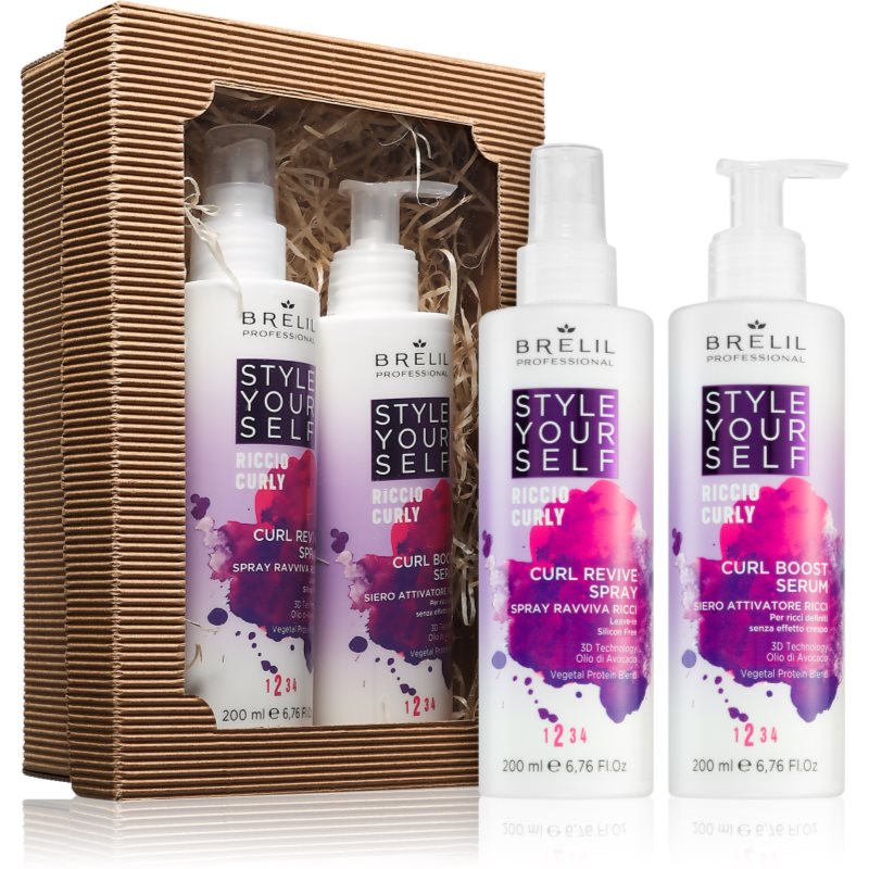 Brelil Professional Style YourSelf Set подаръчен комплект за къдрава коса