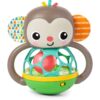 Bright Starts Grab & Giggle Monkey™ играчка за подреждане 6 m+ 1 бр.