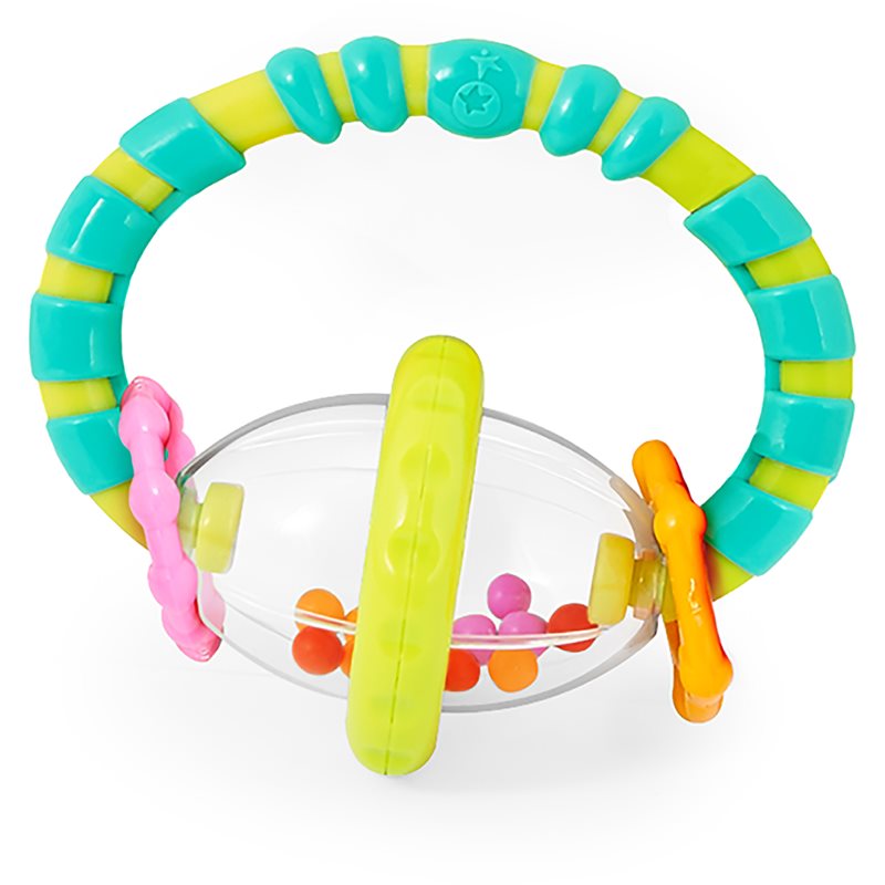 Bright Starts Teether & Rattle дрънкалка с гризалка I. 3m+ 1 бр.