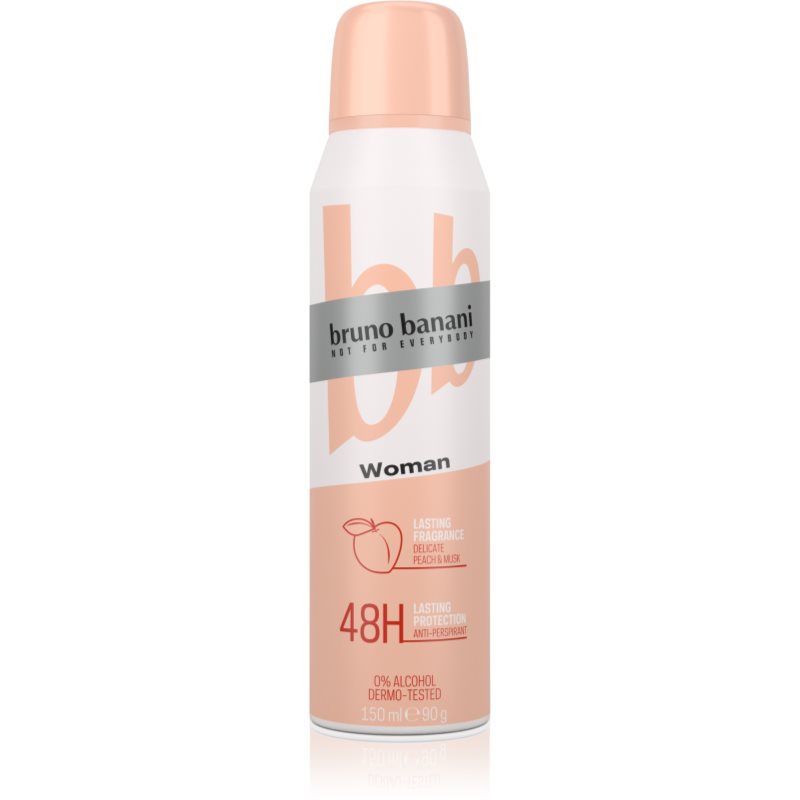 Bruno Banani Woman Peach & Musk антиперспирант 48 часа за жени  150 мл.