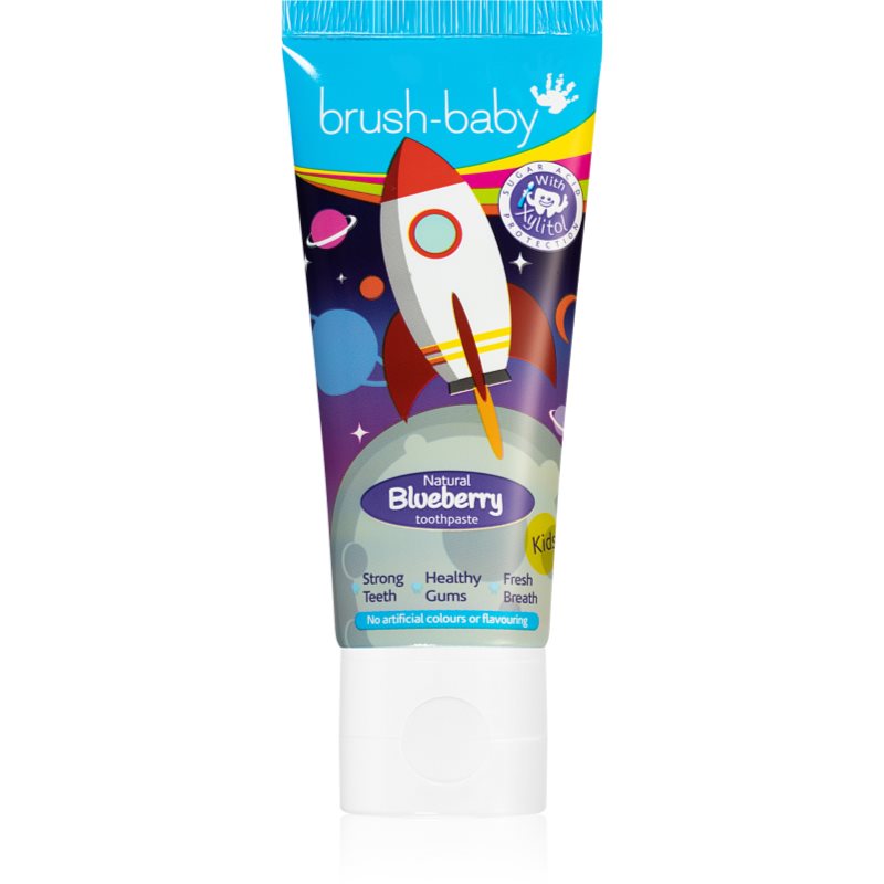 Brush Baby Rocket детска паста за зъби боровинка 50 мл.