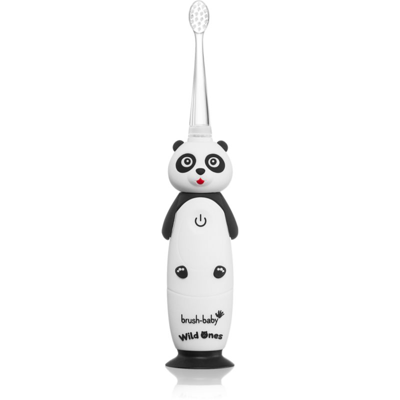 Brush Baby WildOnes WildOne електрическа четка за зъби + 2 резервни глави за деца Panda 1 бр.