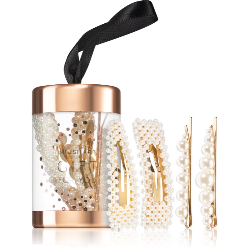 BrushArt Gift for You Pearl hair clip set фиби за коса на ниска цена
