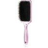 BrushArt Hair Boar bristle paddle hairbrush Четка за коса с косми от глиган Metalic Pink 1 бр.