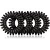 BrushArt Hair Rings ластици за коса Black 4 бр.