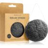 BrushArt Home Salon Konjac sponge нежна ексфолираща гъба за лице Charcoal 5 гр.