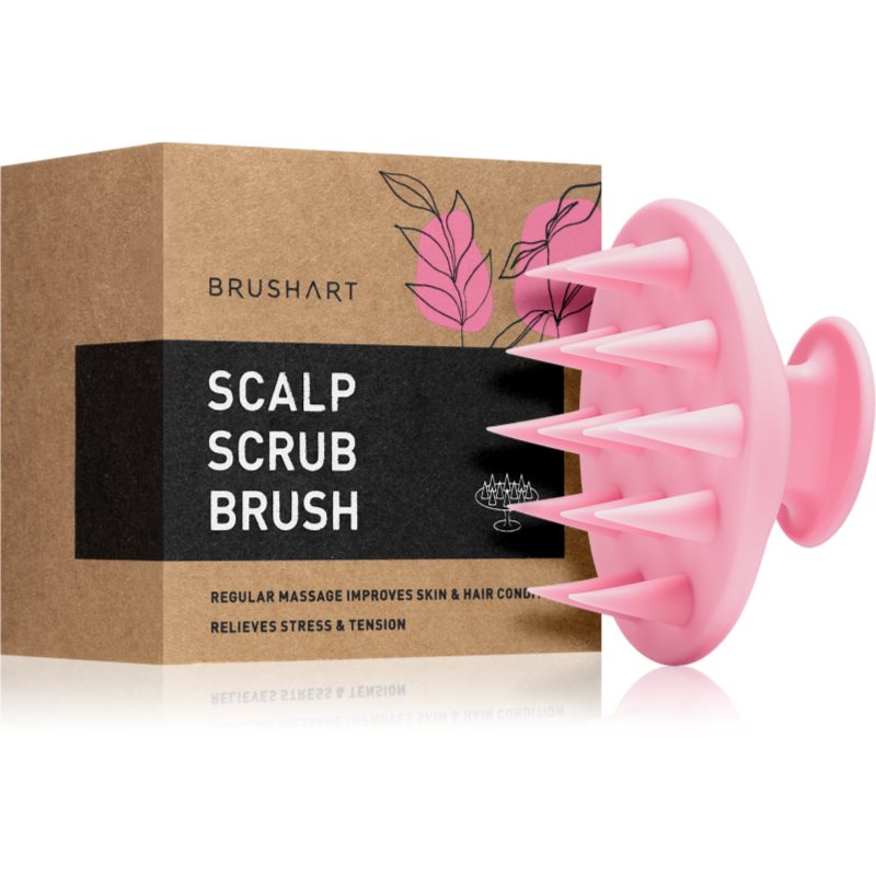 BrushArt Home Salon Scalp scrub brush масажно приспособление За коса 1 бр. на ниска цена