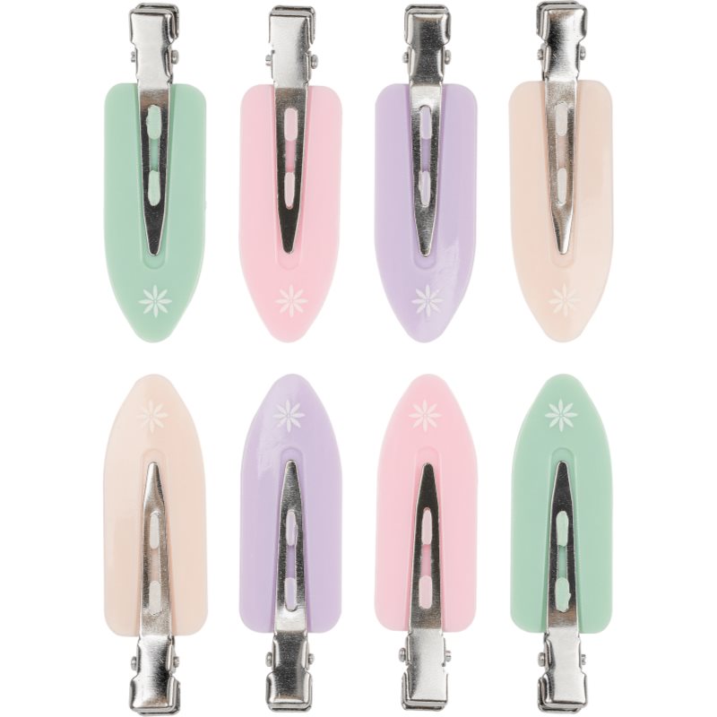 Brushworks No Crease Clips фиби за коса Pastel