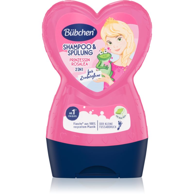 Bübchen Kids Princess Rosalea шампоан и балсам 2 в1 230 мл.