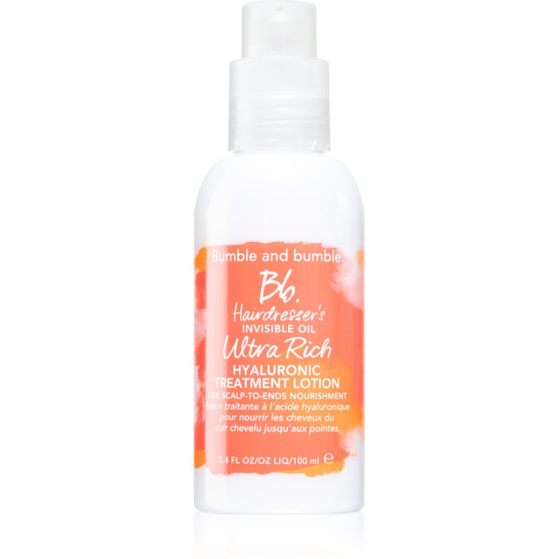 Bumble and bumble Hairdresser's Invisible Oil Ultra Rich Hyaluronic Treatment Lotion хидратираща грижа без отмиване с хиалуронова киселина 100 мл.