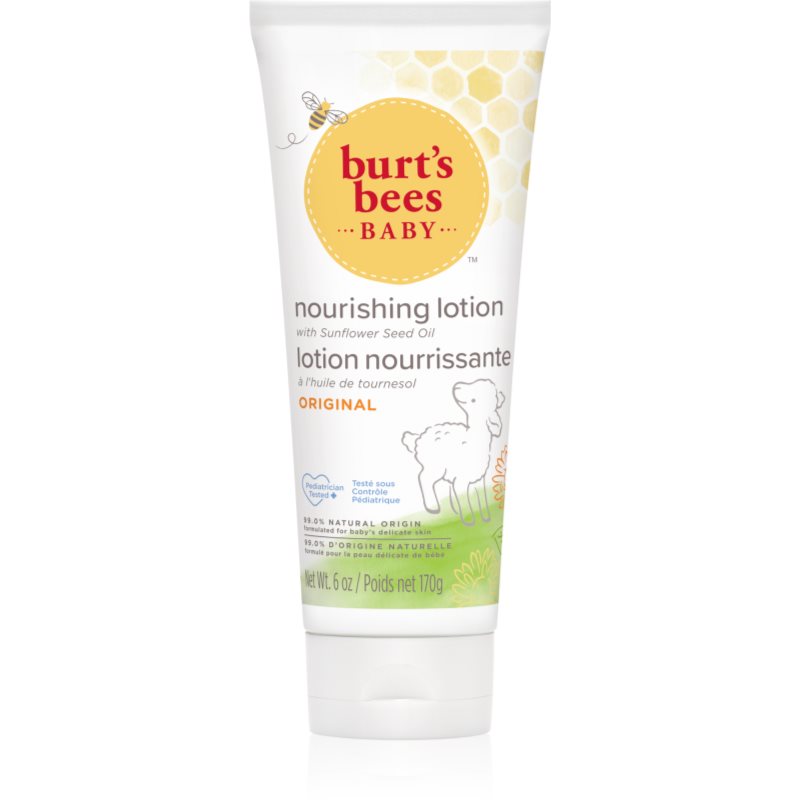 Burt’s Bees Baby Bee тоалетно мляко за тяло с масло от шеа 170 гр.