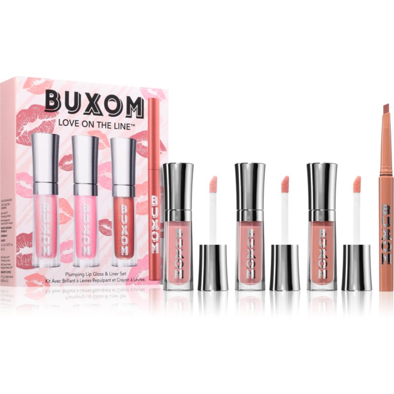 Buxom PLUMPING LIP KIT LOVE ON THE LINE подаръчен комплект Kimberly