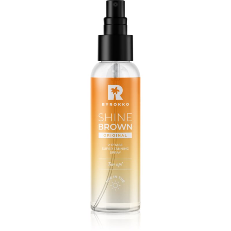 ByRokko Shine Brown Tanning слънцезащитен спрей 100 мл. на ниска цена