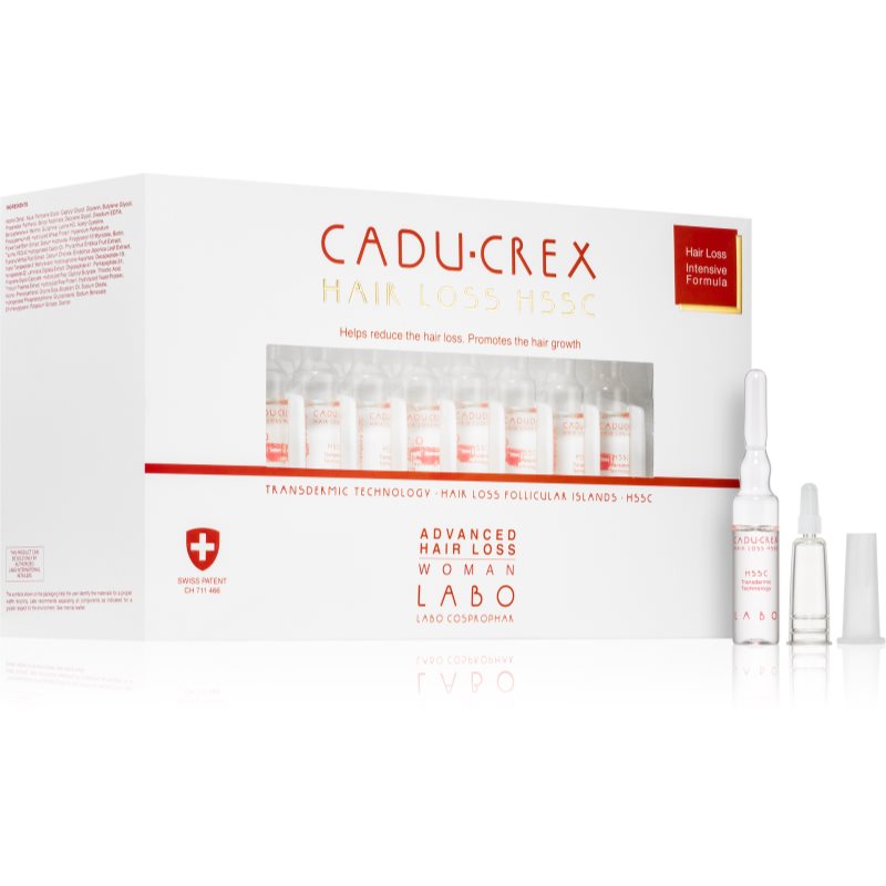 CADU-CREX Hair Loss HSSC Advanced Hair Loss грижа за косата за жени против напреднал косопад за жени  40x3