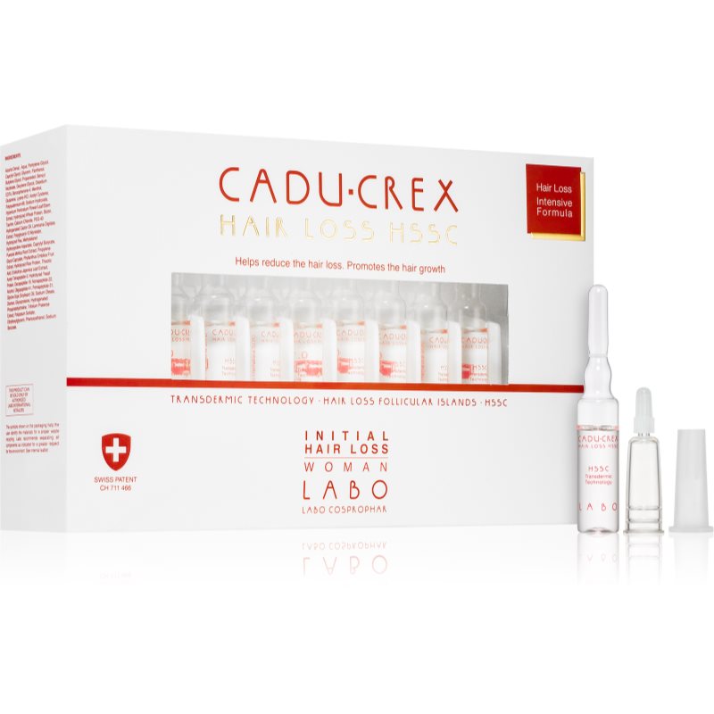 CADU-CREX Hair Loss HSSC Initial Hair Loss грижа за косата за жени против започващ косопад за жени 20x3