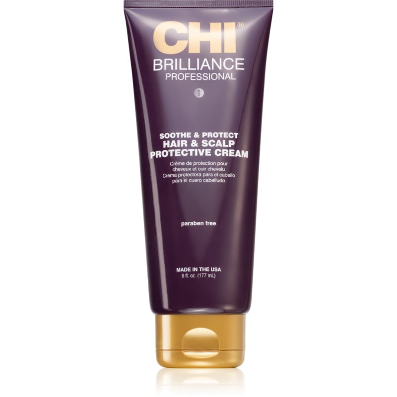 CHI Brilliance Hair & Scalp Protective Cream защитен крем за коса и скалп 177 мл.