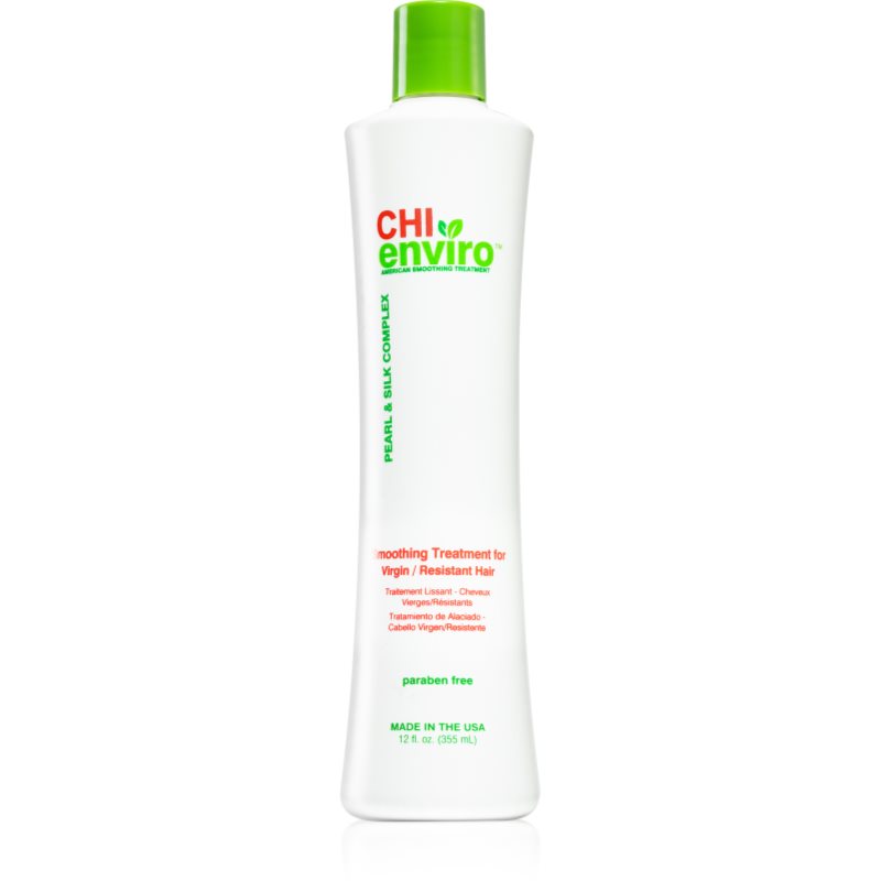 CHI Enviro Smoothing Treatment грижа за коса без отмиване за изправяне на косата 355 мл.