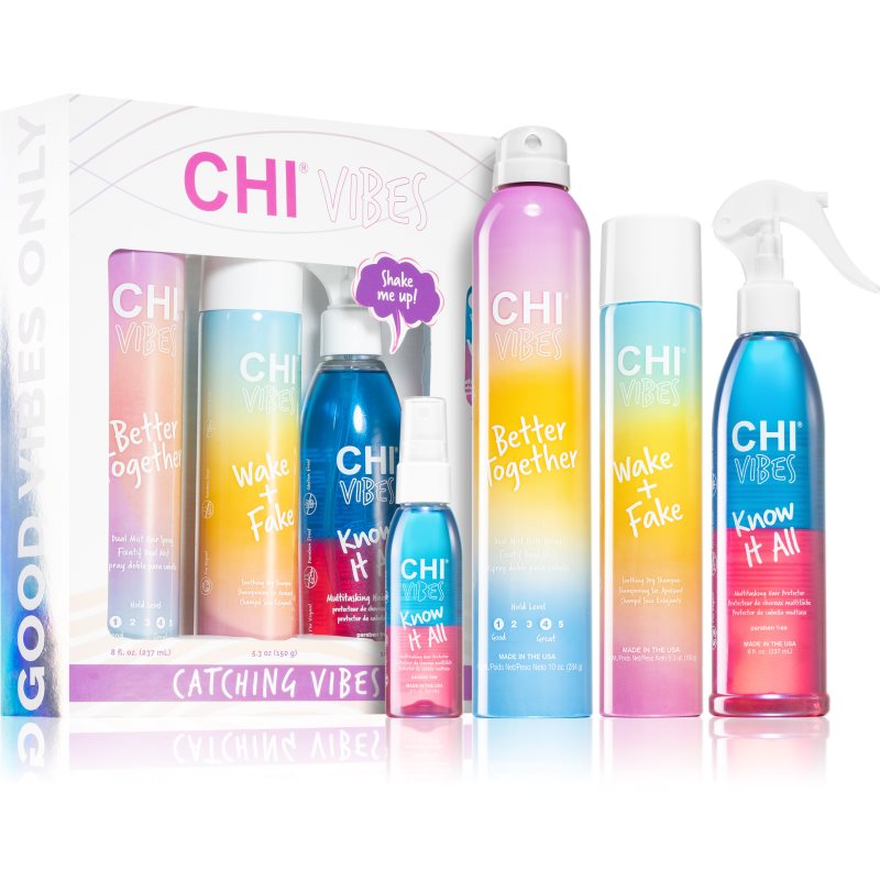 CHI Vibes Catching Vibes Kit подаръчен комплект за постигане на съвършен вид на косата