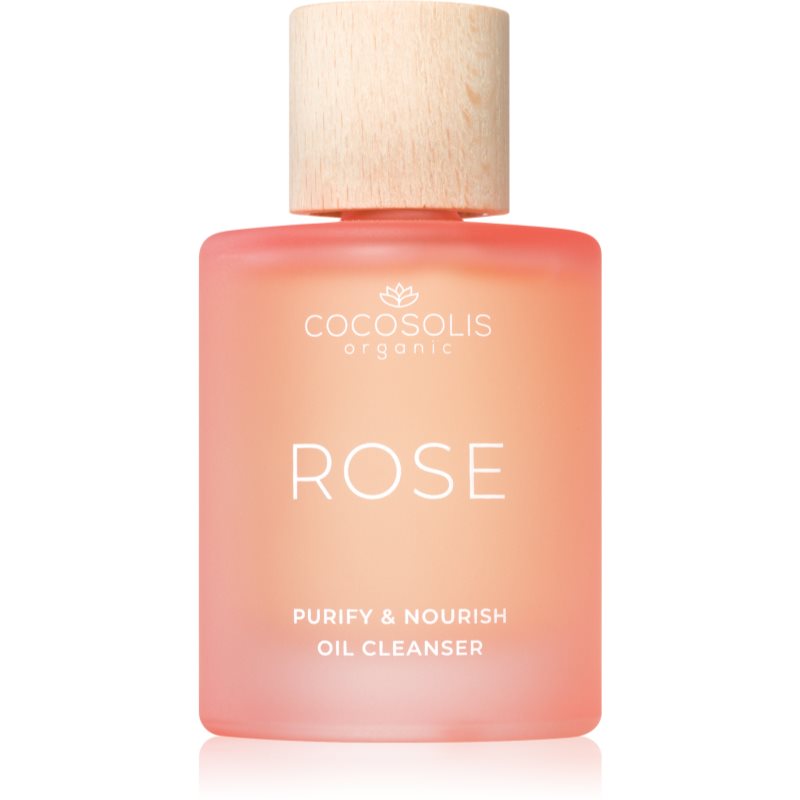 COCOSOLIS ROSE Purify & Nourish Oil Cleanser почистващо масло за лице с подхранващ ефект 50 мл.
