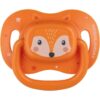 Canpol babies Cute Animals Soother 0-6m биберон Orange 1 бр.
