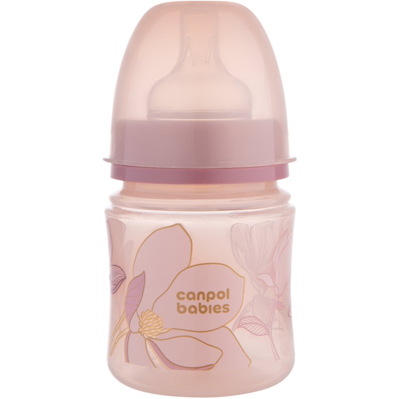 Canpol babies EasyStart Gold бебешко шише Pink 120 мл. на ниска цена