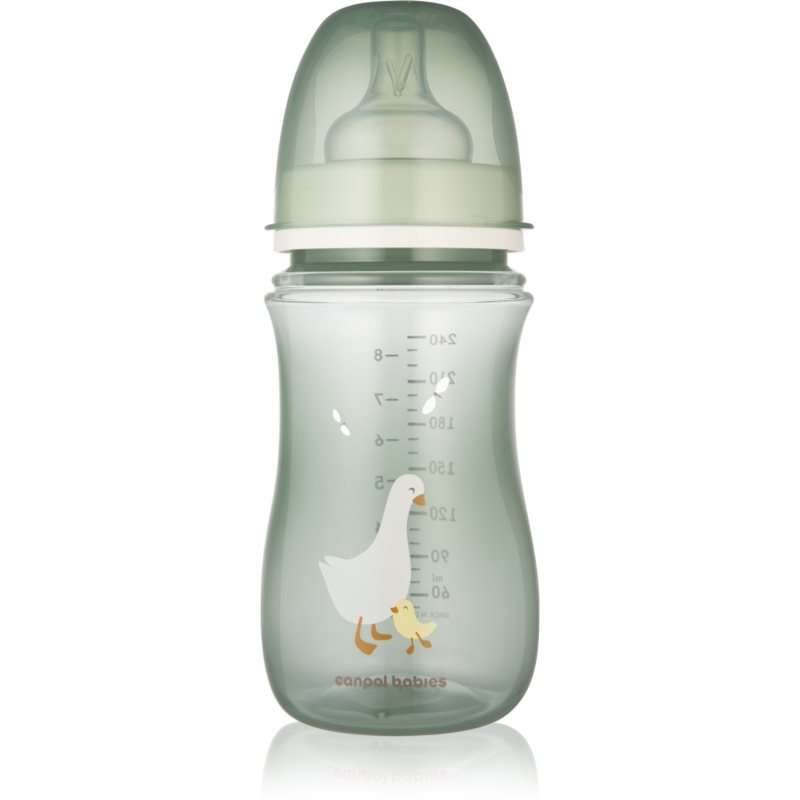 Canpol babies GOOSE бебешко шише 240 мл. на ниска цена