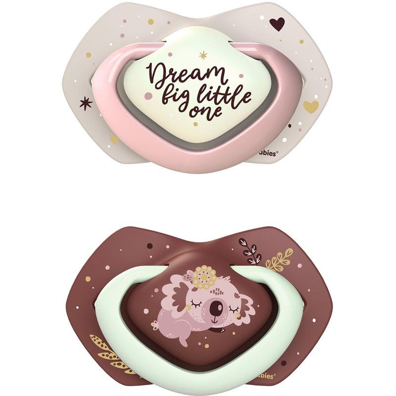 Canpol babies Light Touch Sleepy Koala биберон Pink 2 бр. на ниска цена
