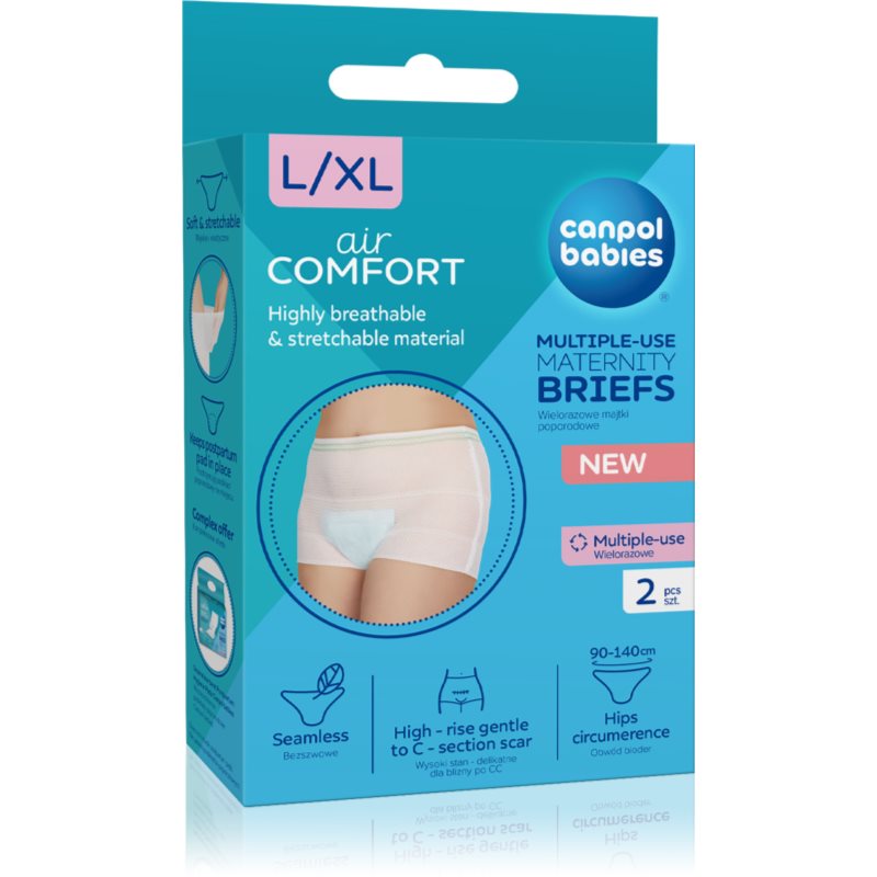 Canpol babies Maternity Briefs следродилни бикини и боксерки размер L/XL 2 бр.
