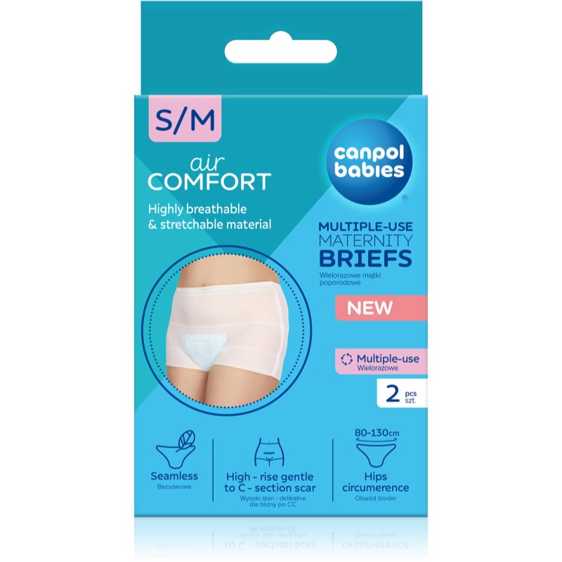 Canpol babies Maternity Briefs следродилни бикини и боксерки размер S/M 2 бр.