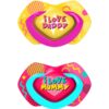 Canpol babies Neon Love C 18m+ биберон Pink 2 бр.