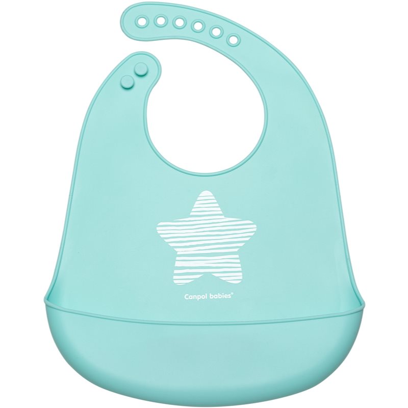 Canpol babies Pastels лигавник 4m+ Blue 1 бр.