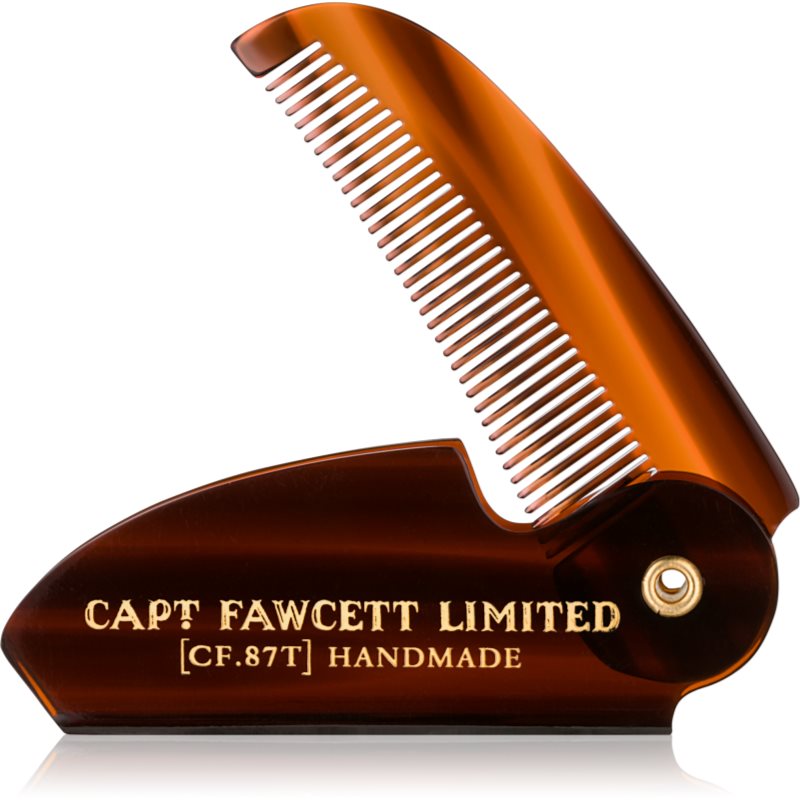 Captain Fawcett Accessories Moustache Comb сгъващ гребен за мустак 1 бр.