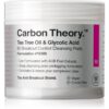 Carbon Theory Tea Tree Oil & Glycolic Acid почистващи тампони за освежаване и изглаждане на кожата 60 бр.