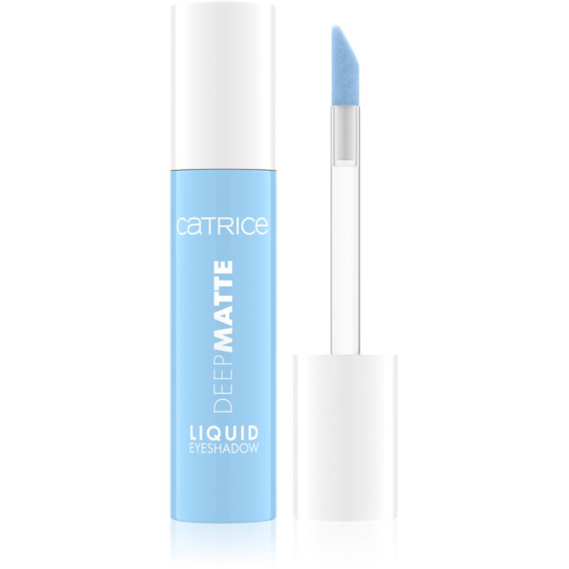 Catrice Deep Matte течни очни сенки цвят 020 Blue Breeze 4 мл.