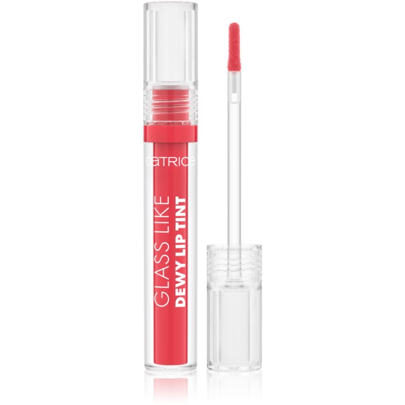 Catrice Glass Like Dewy Lip Tint силно пигментиран блясък за устни с хидратиращ ефект цвят 020 Look At Me! 3 мл.