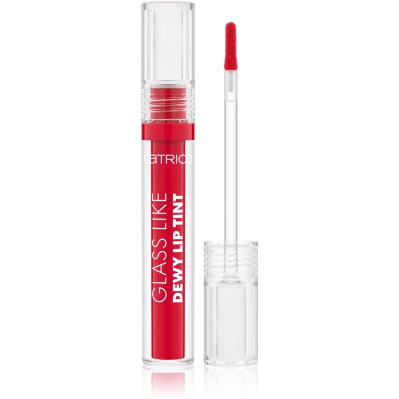 Catrice Glass Like Dewy Lip Tint силно пигментиран блясък за устни с хидратиращ ефект цвят 050 Regrets? Always! 3 мл.
