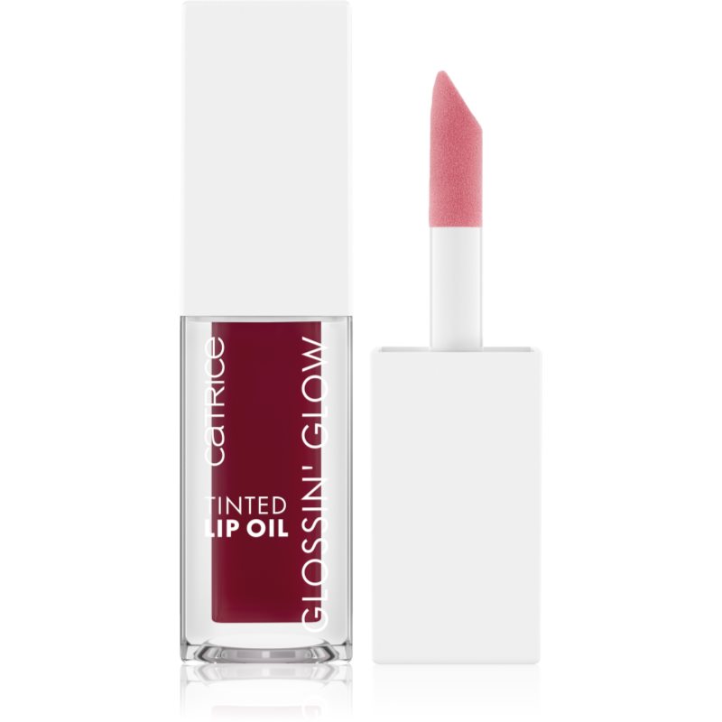 Catrice Glossin' Glow Tinted Lip Oil тониращ балсам за устни с хидратиращ ефект цвят 070 Make A Move 4 мл.