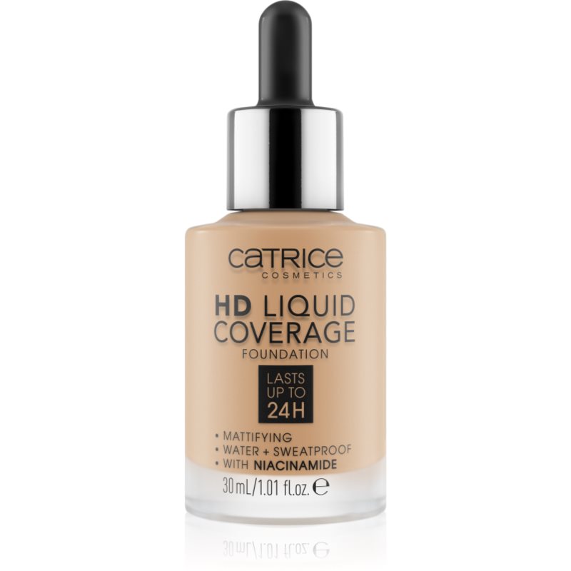 Catrice HD Liquid Coverage фон дьо тен цвят 032 - Nude Beige 30 мл.
