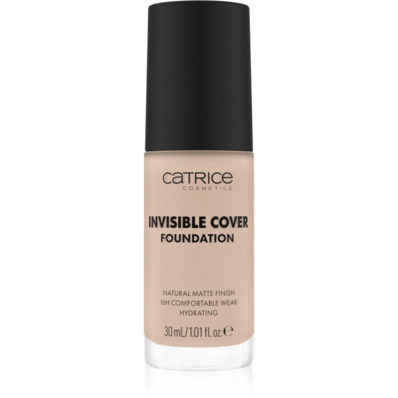 Catrice Invisible Cover Foundation течен покривен фон дьо тен с матиращ ефект цвят 007C 30 мл.