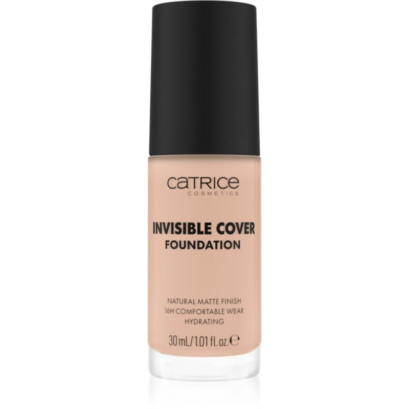 Catrice Invisible Cover Foundation течен покривен фон дьо тен с матиращ ефект цвят 012C 30 мл.