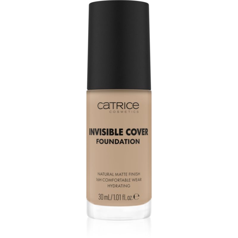 Catrice Invisible Cover Foundation течен покривен фон дьо тен с матиращ ефект цвят 017N 30 мл. на ниска цена