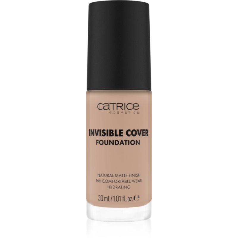 Catrice Invisible Cover Foundation течен покривен фон дьо тен с матиращ ефект цвят 020N 30 мл. на ниска цена