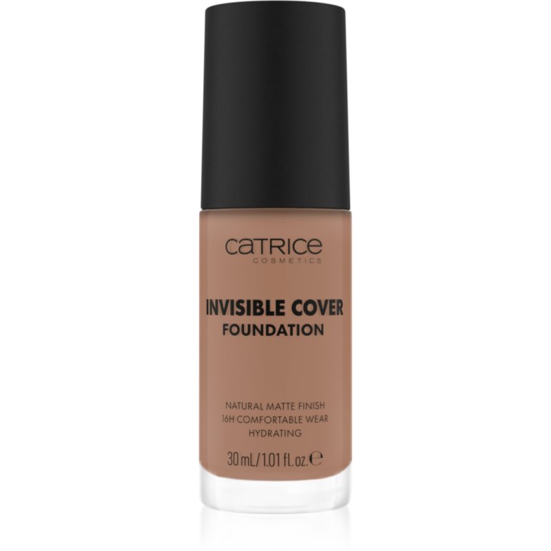 Catrice Invisible Cover Foundation течен покривен фон дьо тен с матиращ ефект цвят 050C 30 мл.