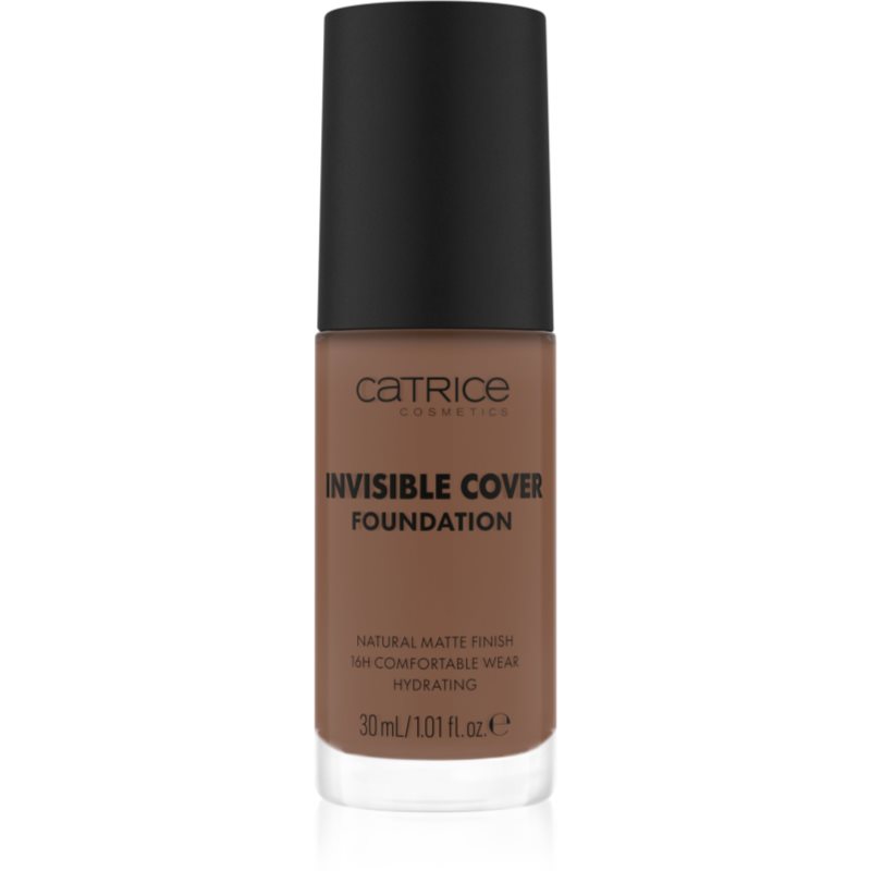 Catrice Invisible Cover Foundation течен покривен фон дьо тен с матиращ ефект цвят 057C 30 мл.