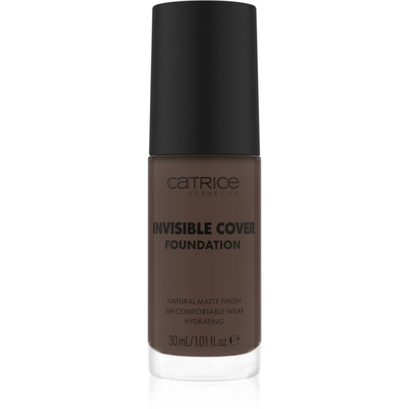 Catrice Invisible Cover Foundation течен покривен фон дьо тен с матиращ ефект цвят 087N 30 мл.